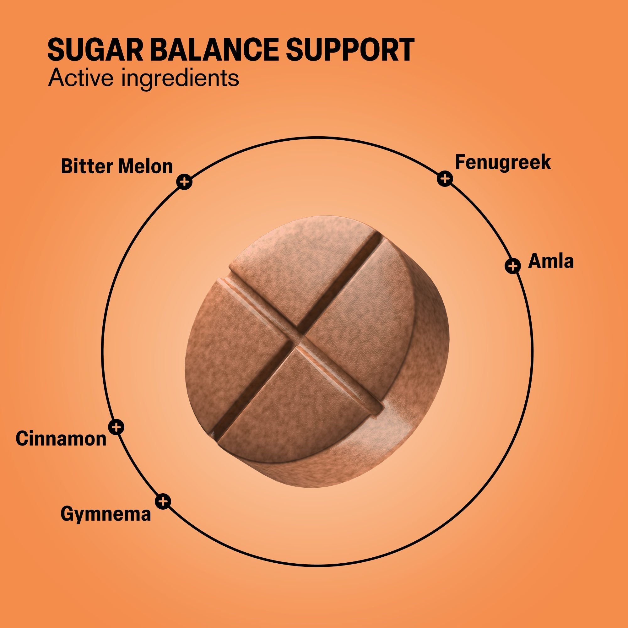 Sugar Balance Support Tablets - hellotabs