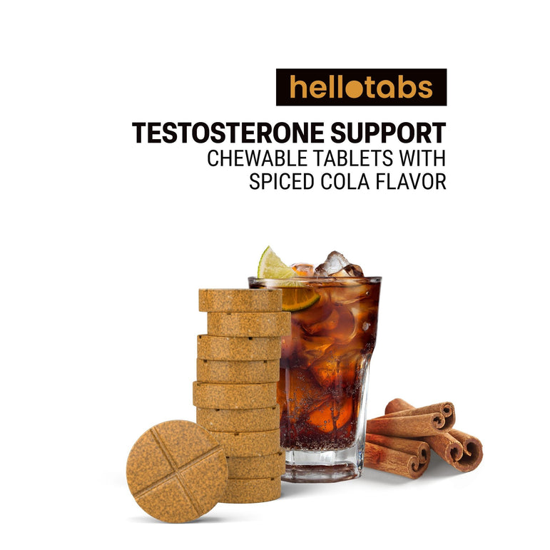 Testosterone Support Tablets - hellotabs