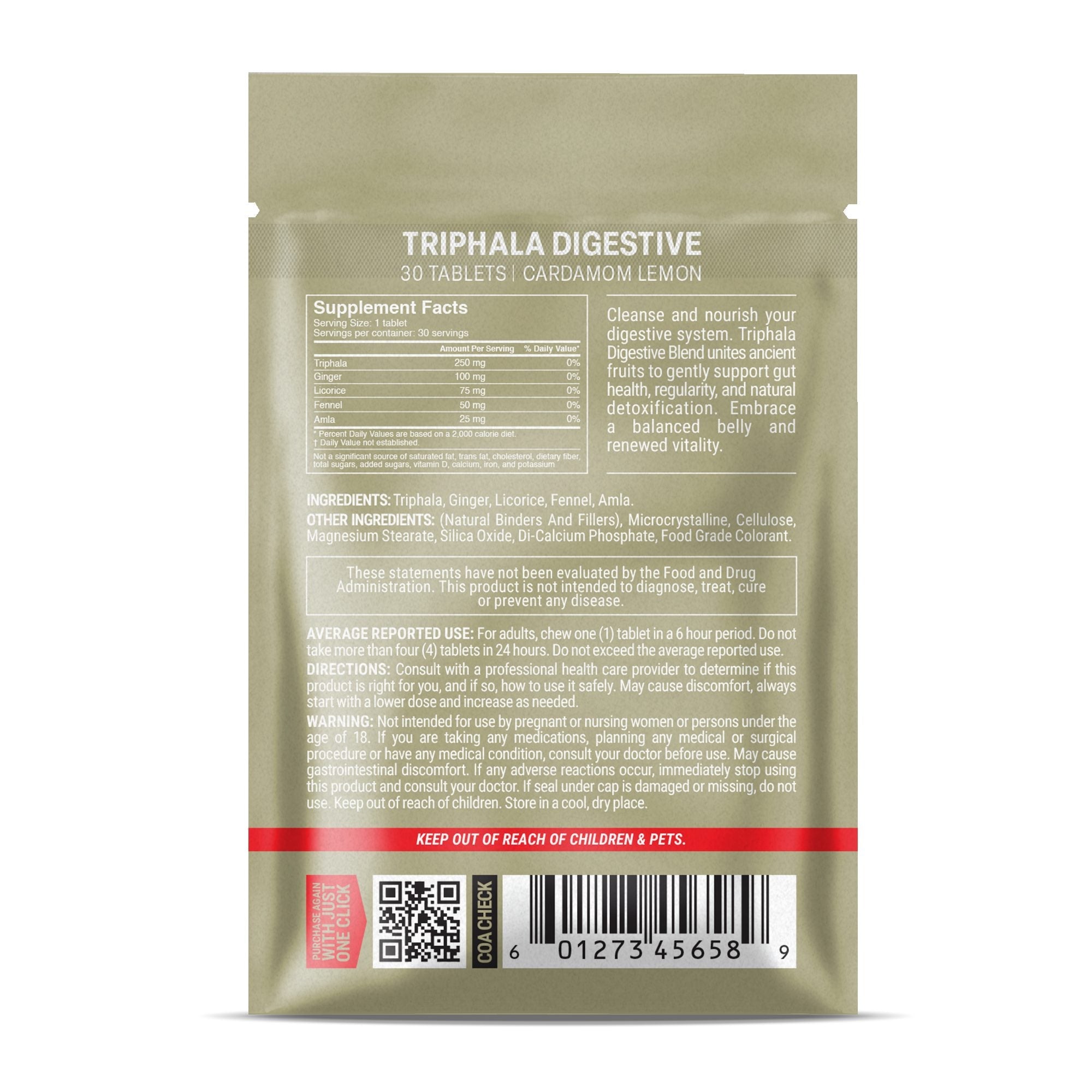 Triphala Digestive Tablets - hellotabs