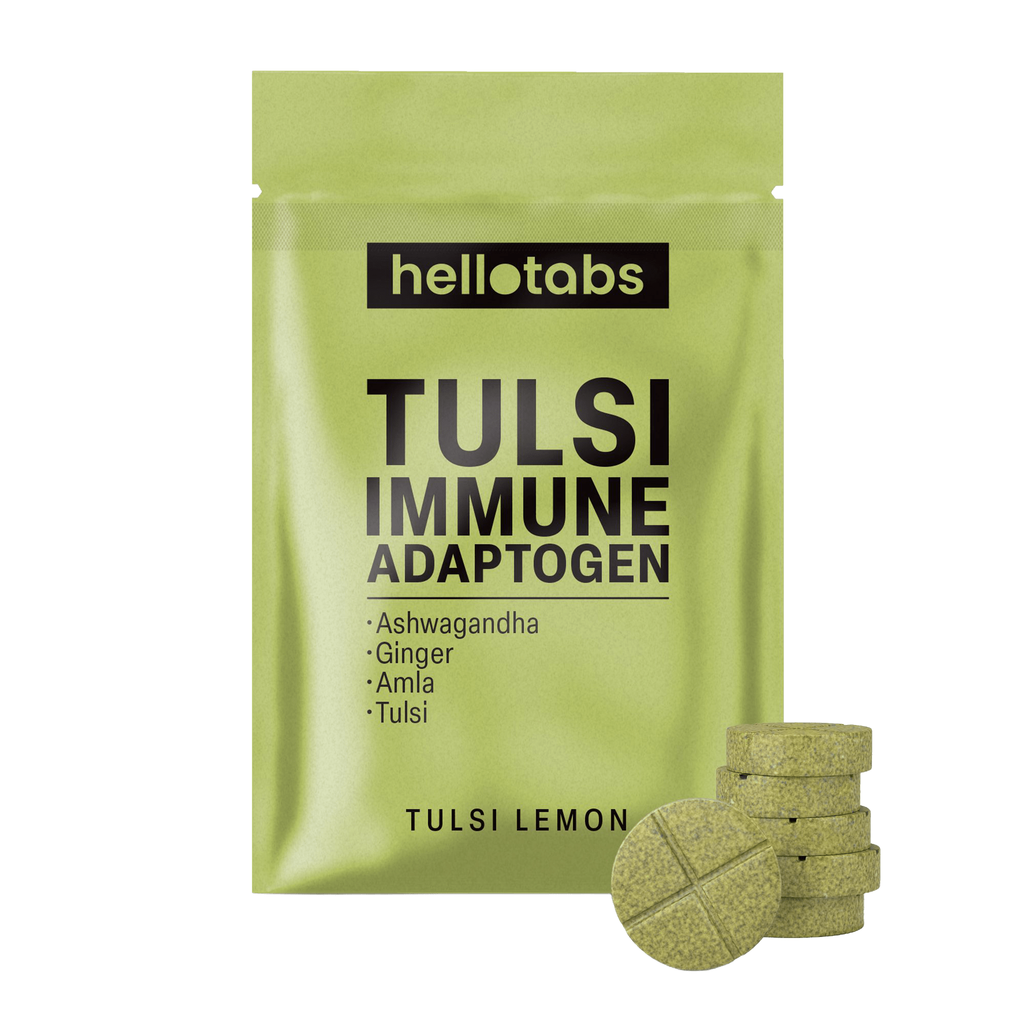 Tulsi Immune Adaptogen Tablets - hellotabs