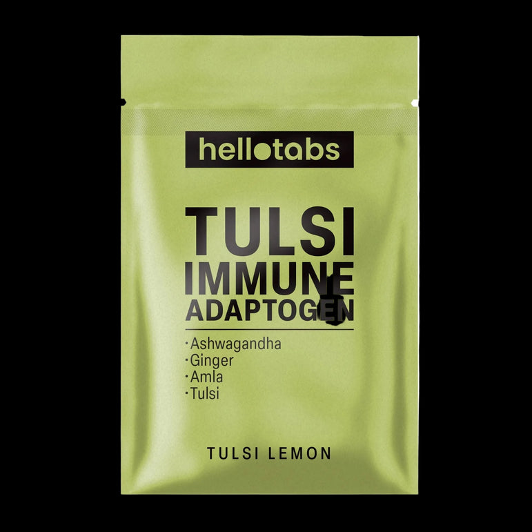 Tulsi Immune Adaptogen Tablets - hellotabs