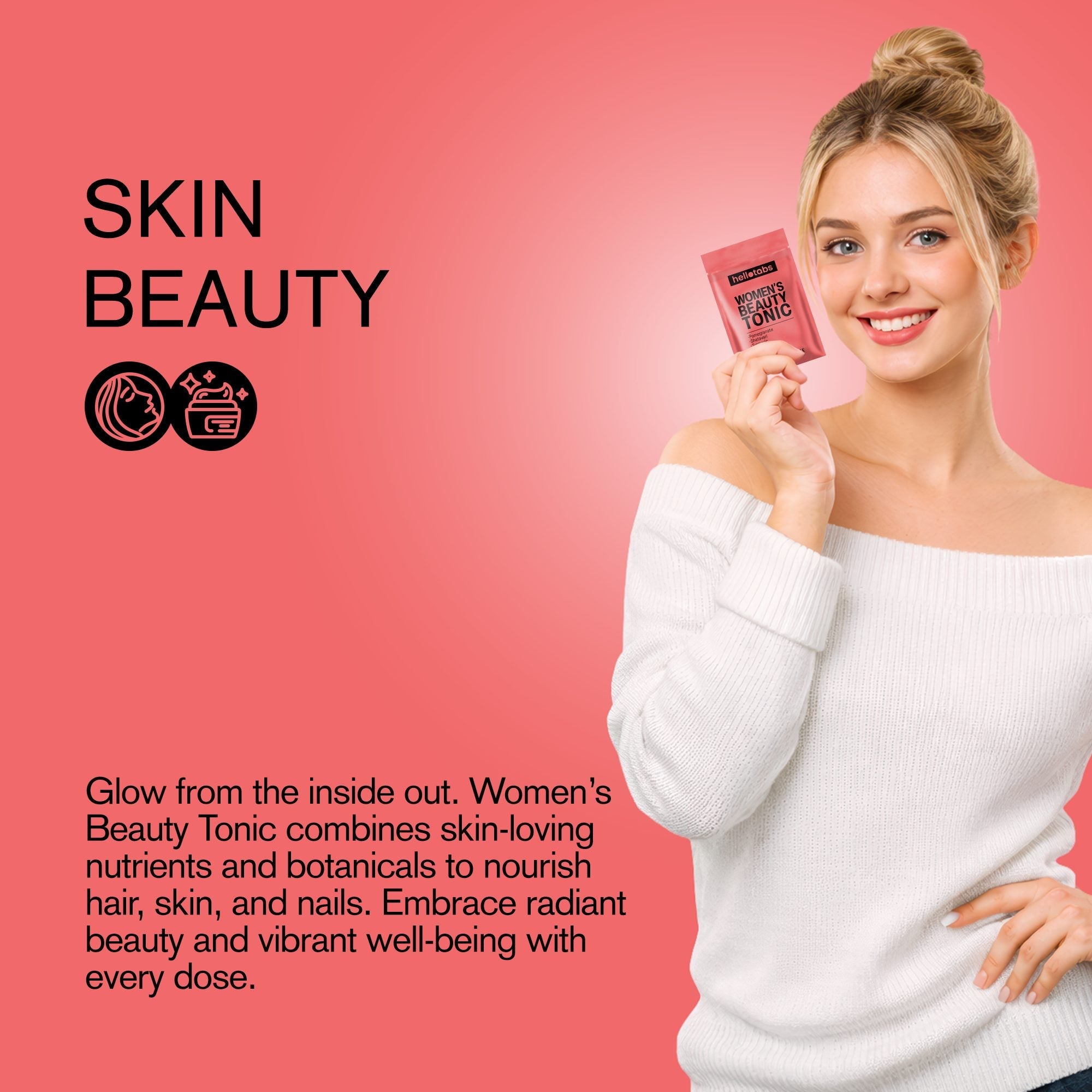 Women's Beauty Tonic Tablets - hellotabs
