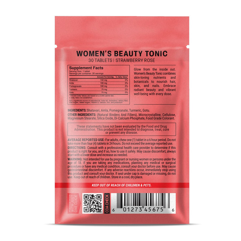 Women's Beauty Tonic Tablets - hellotabs