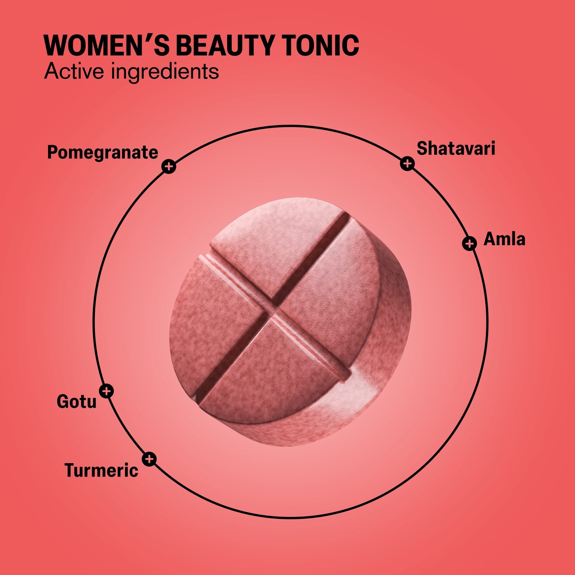 Women's Beauty Tonic Tablets - hellotabs