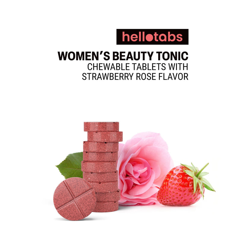 Women's Beauty Tonic Tablets - hellotabs