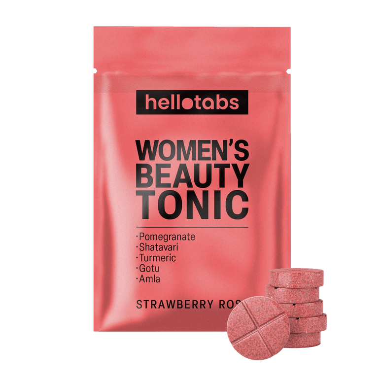 Women's Beauty Tonic Tablets - hellotabs