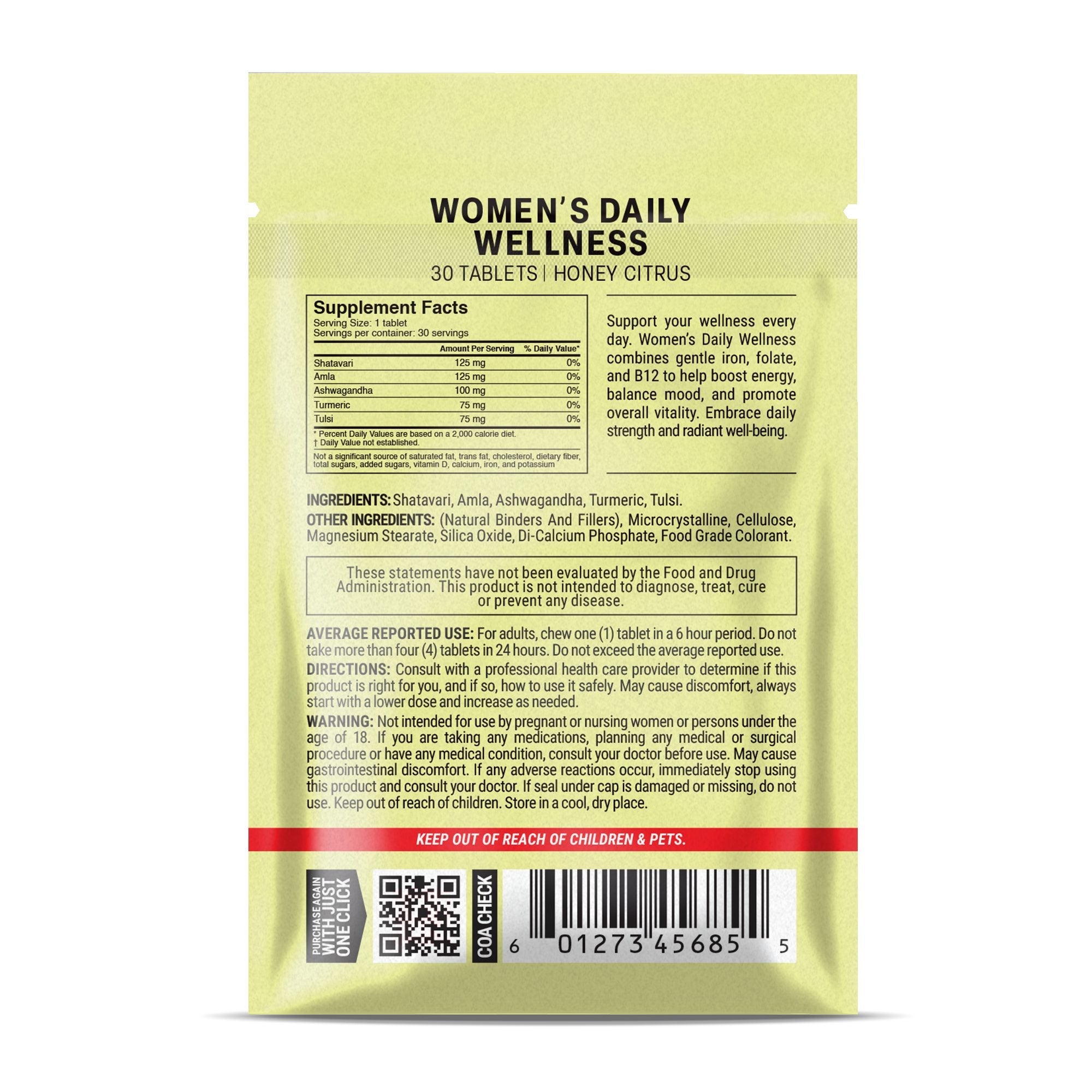 Women's Daily Wellness Tablets - hellotabs