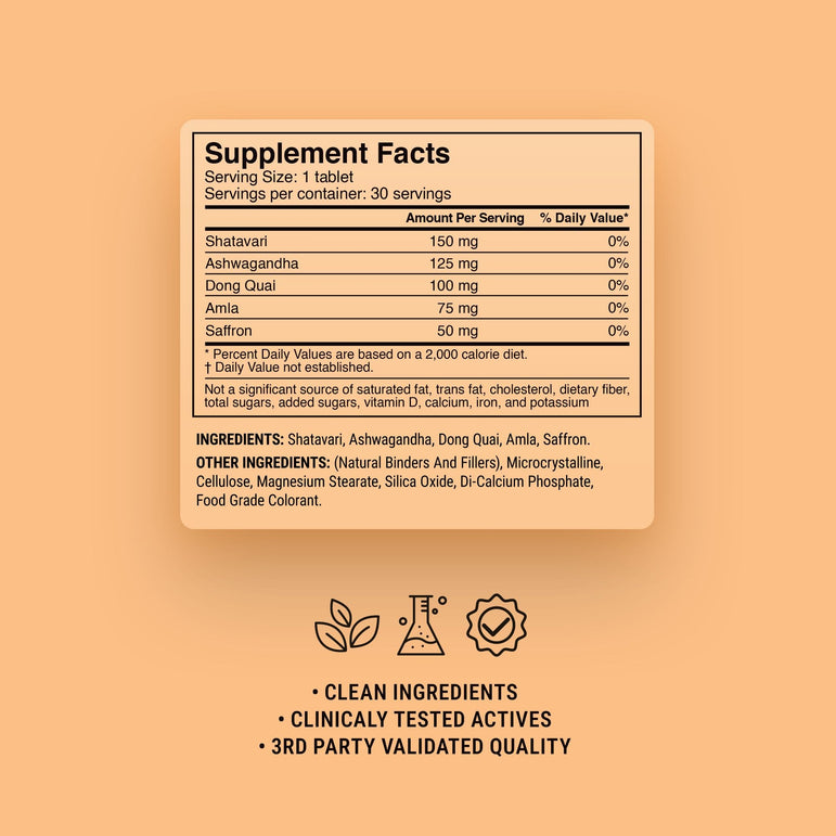 Women's Hormone Balance Tablets - hellotabs