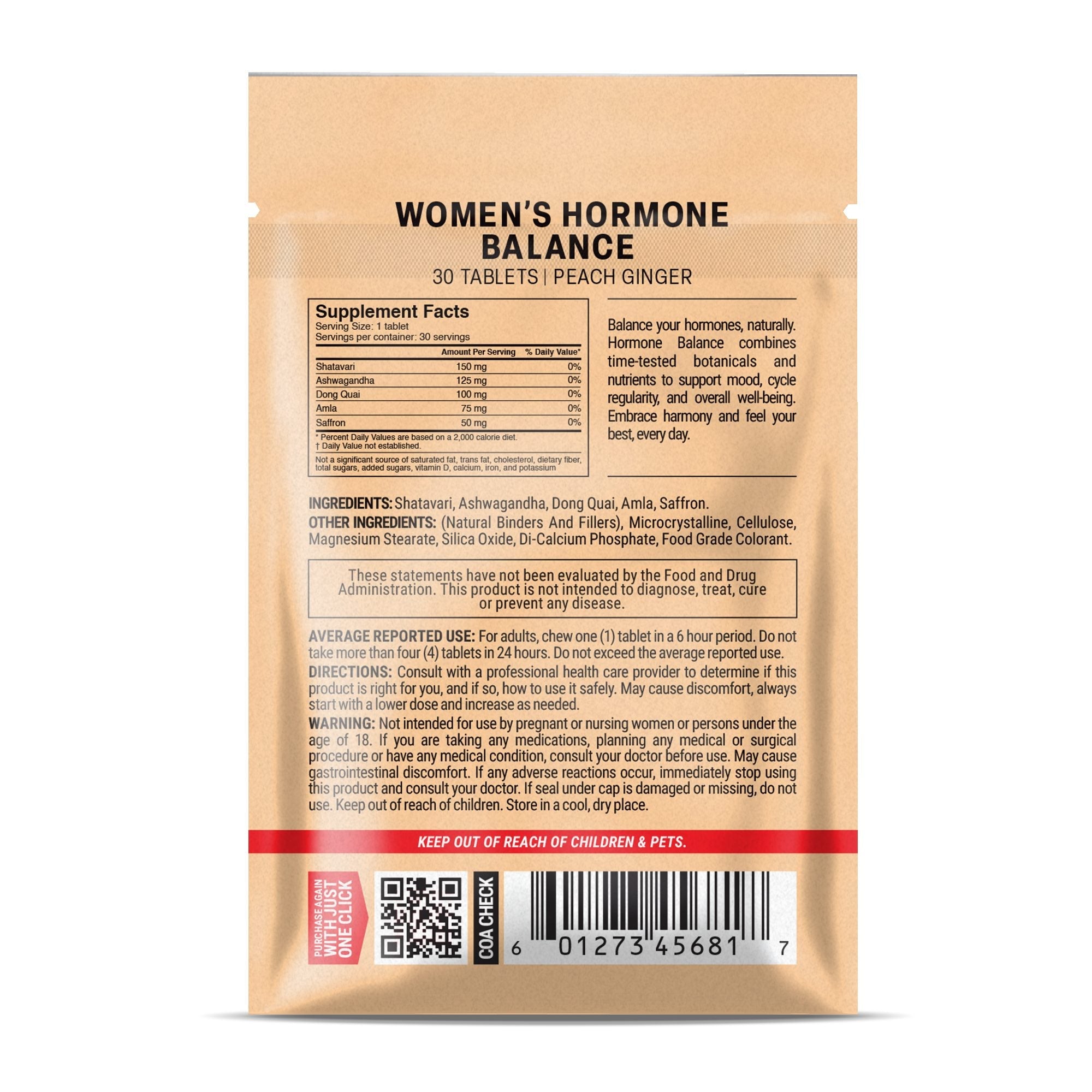Women's Hormone Balance Tablets - hellotabs