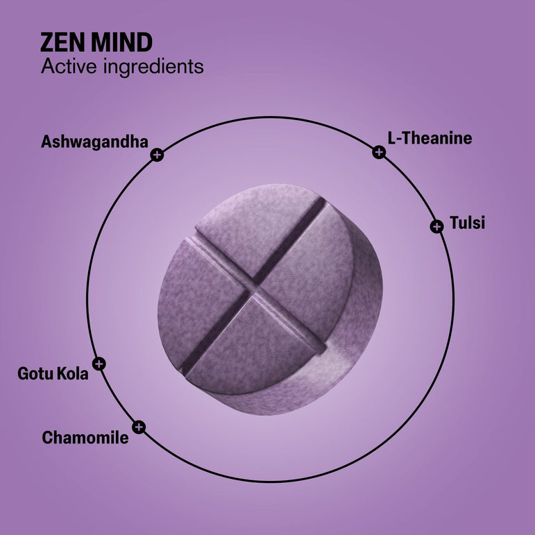 Zen Mind Tablets - hellotabs